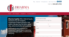 Desktop Screenshot of dharmacapital.net